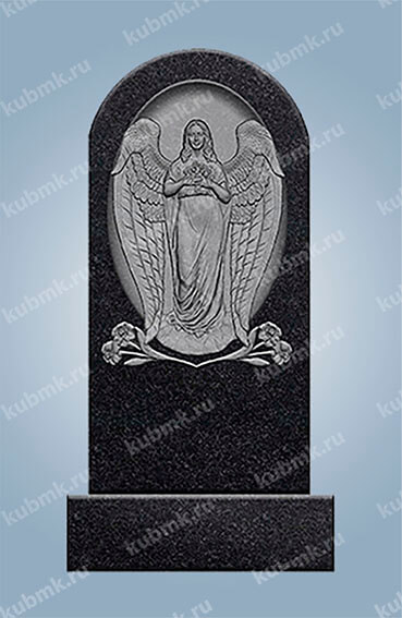 Памятник фрезерный “Ангел в овале”